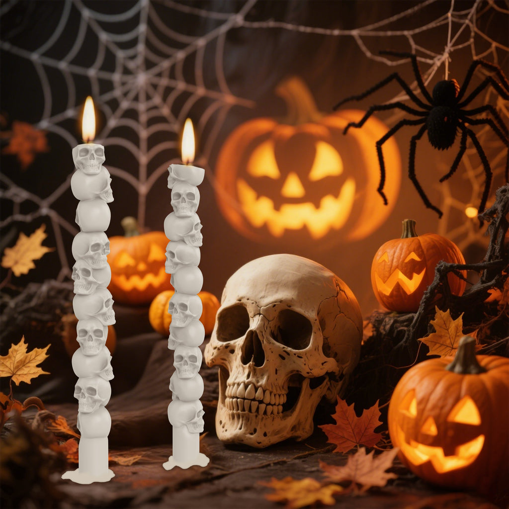 Day of the Dead Shaped Decorative Candles