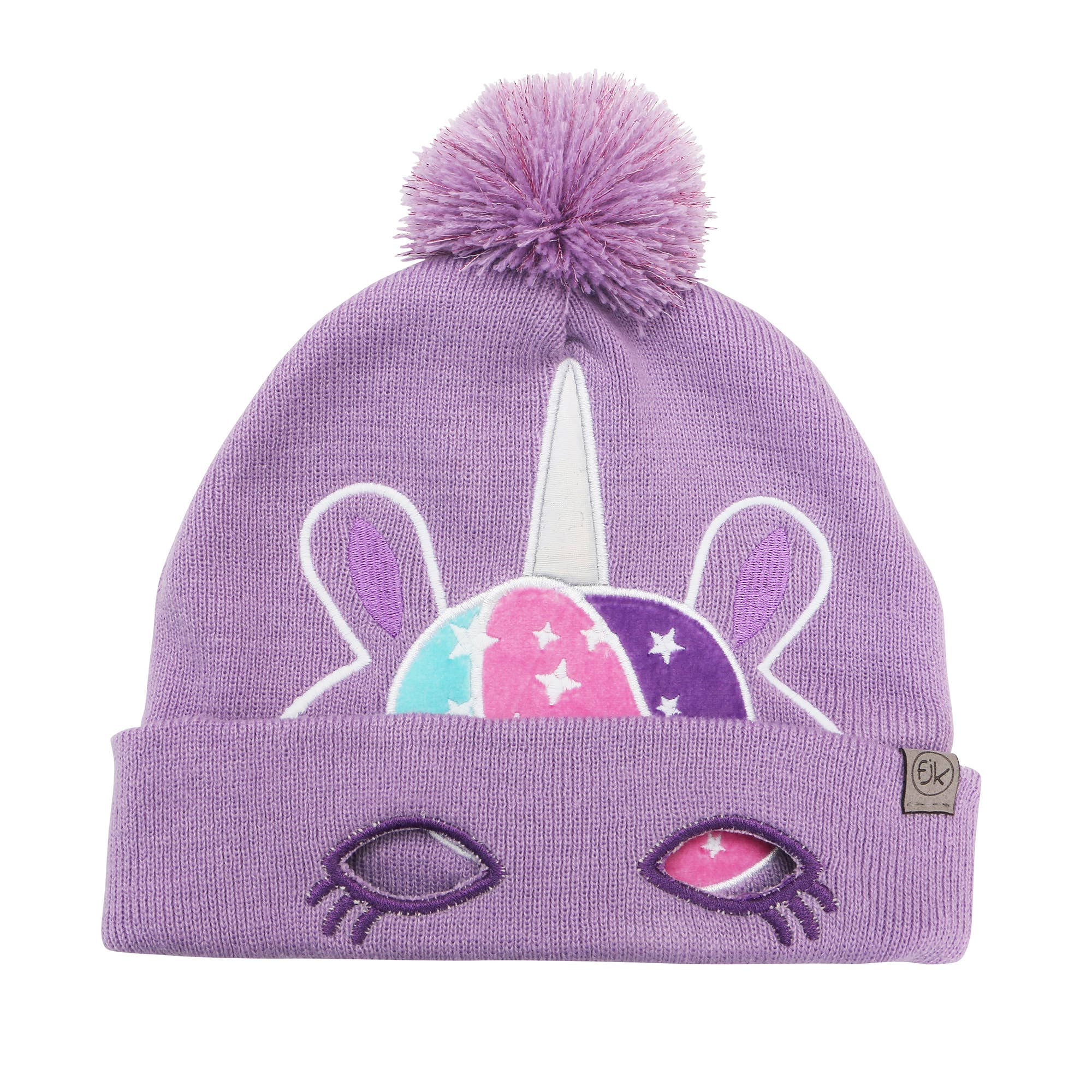 Unicorn Knitted Kids Beanie