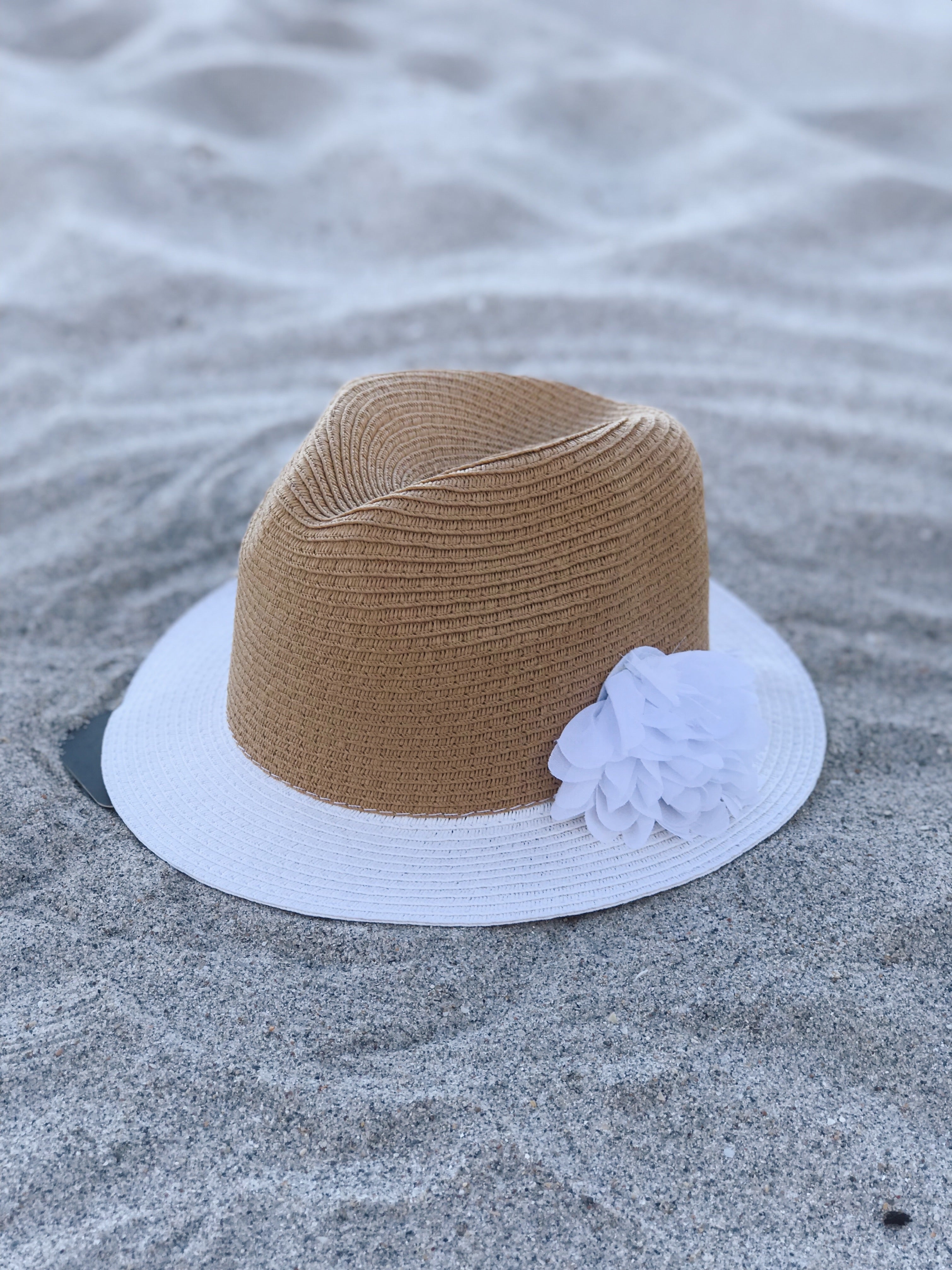 Kids Flower Fedora Hat