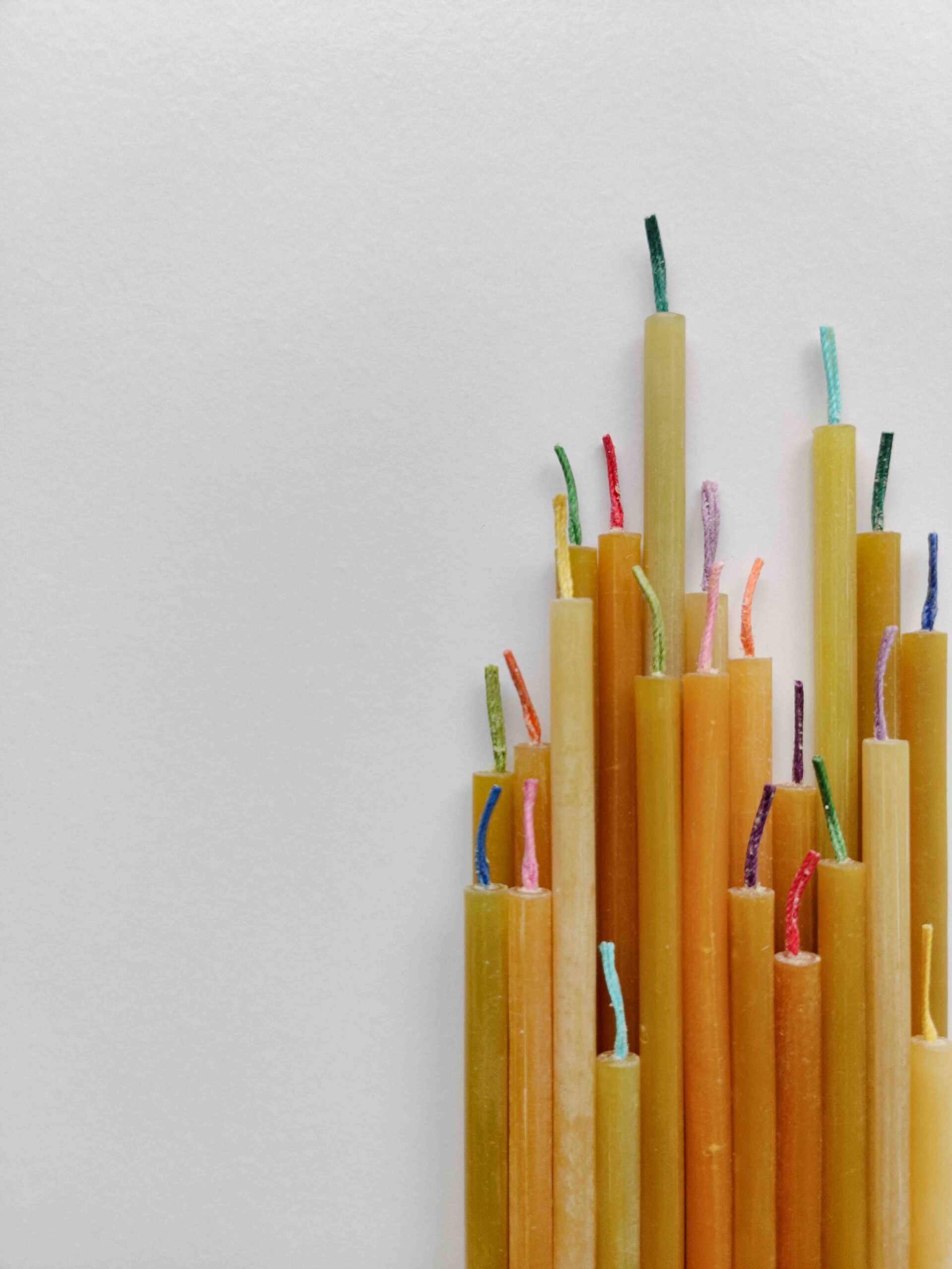 Beeswax Celebration Candles