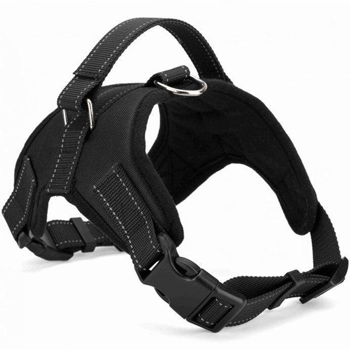 Adjustable Dog Chest Harness With Optional Accessories