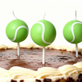 Pet Birthday Candles - Tennis Shaped