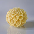 Beeswax Ball Candles | Petal | Dahlia Flower