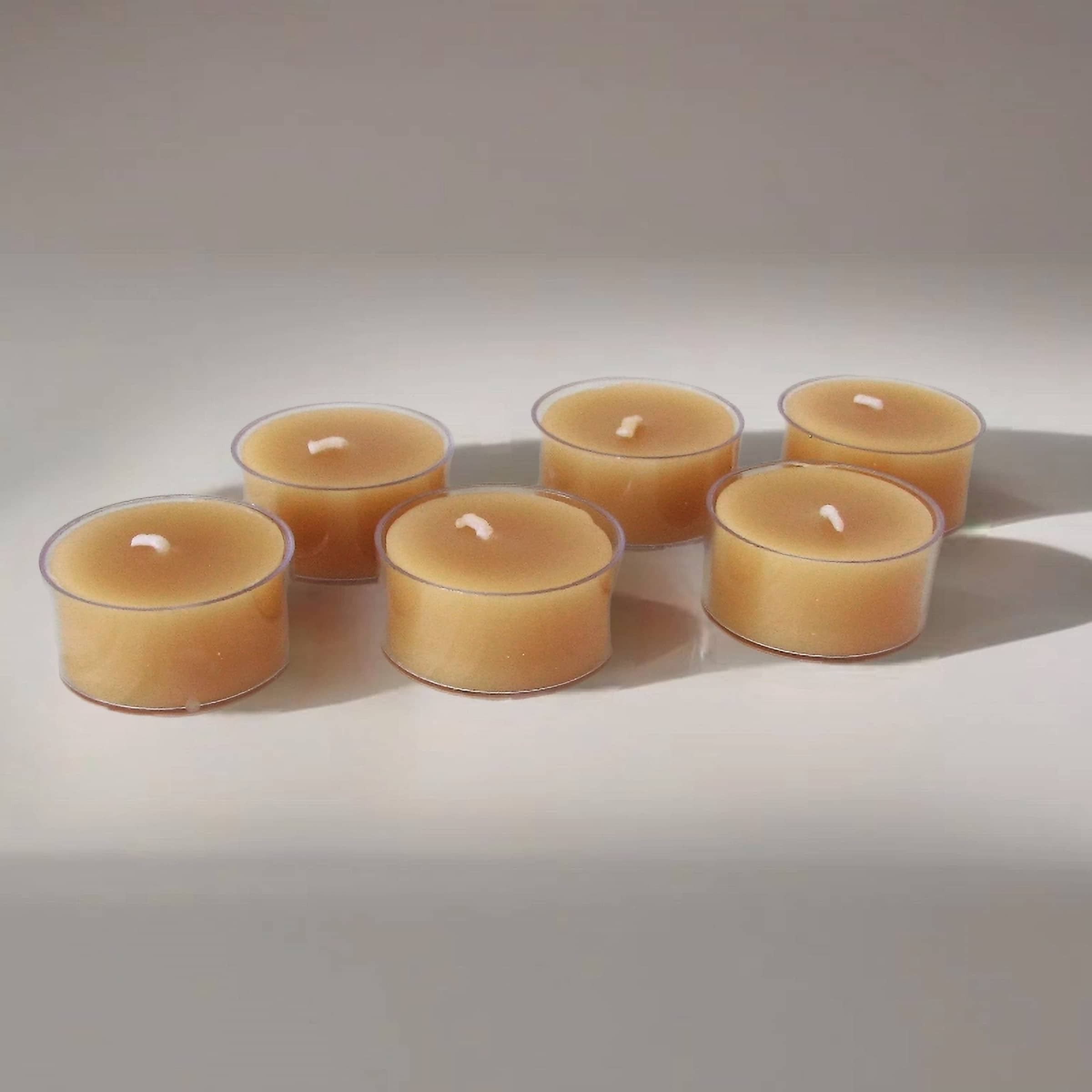 Beeswax Tea Light Candles | Box of 6