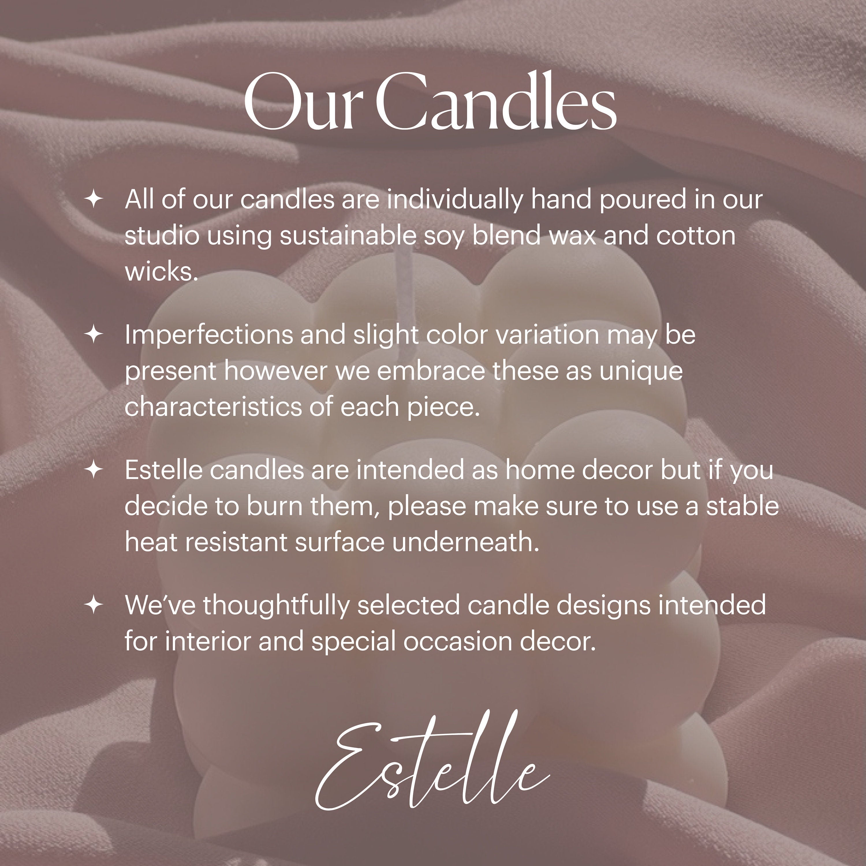 Sea Shell Candle Duo: Decorative Soy Wax Clam Shell Candles