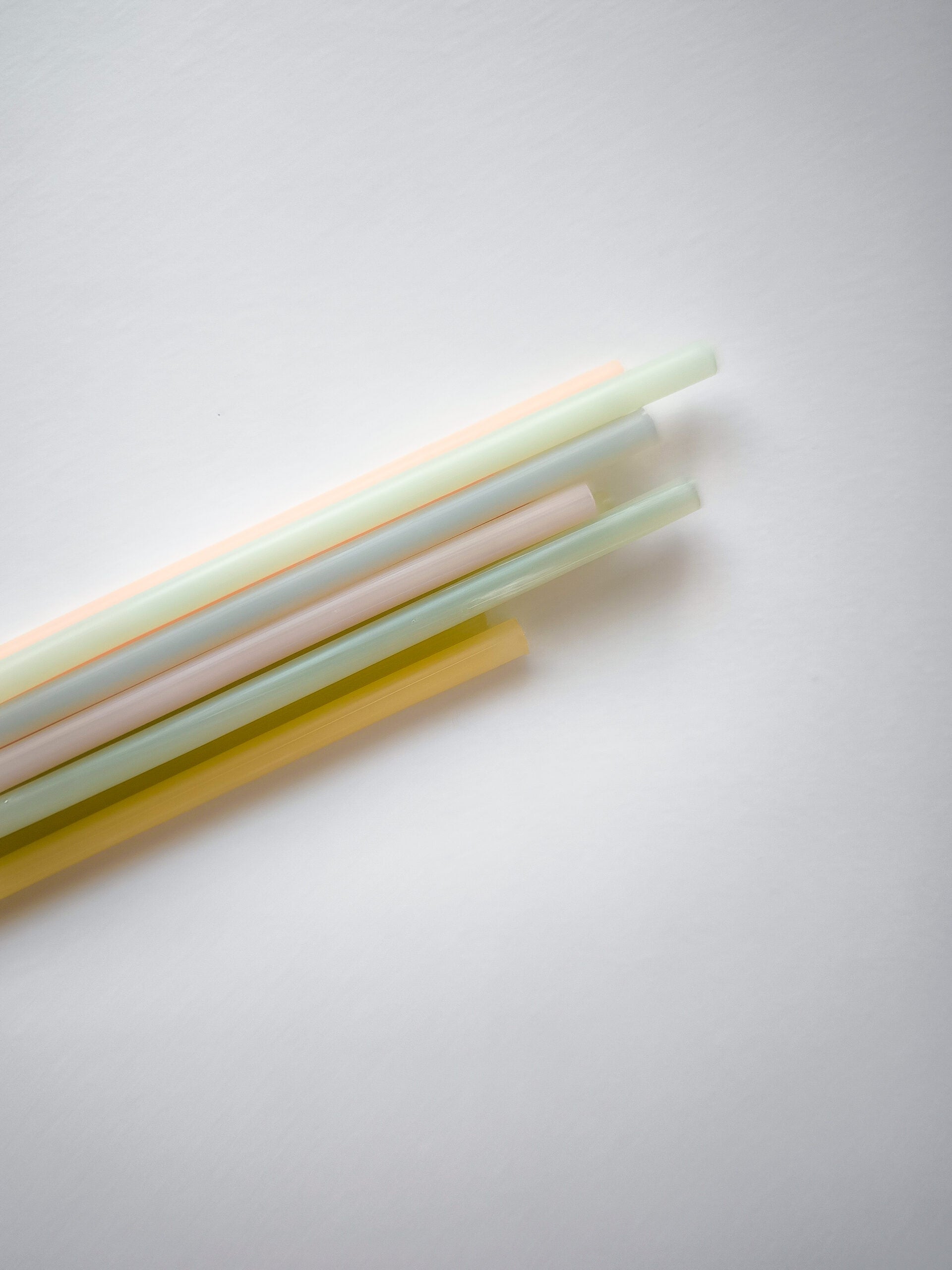 white beeswax Birthday Candles