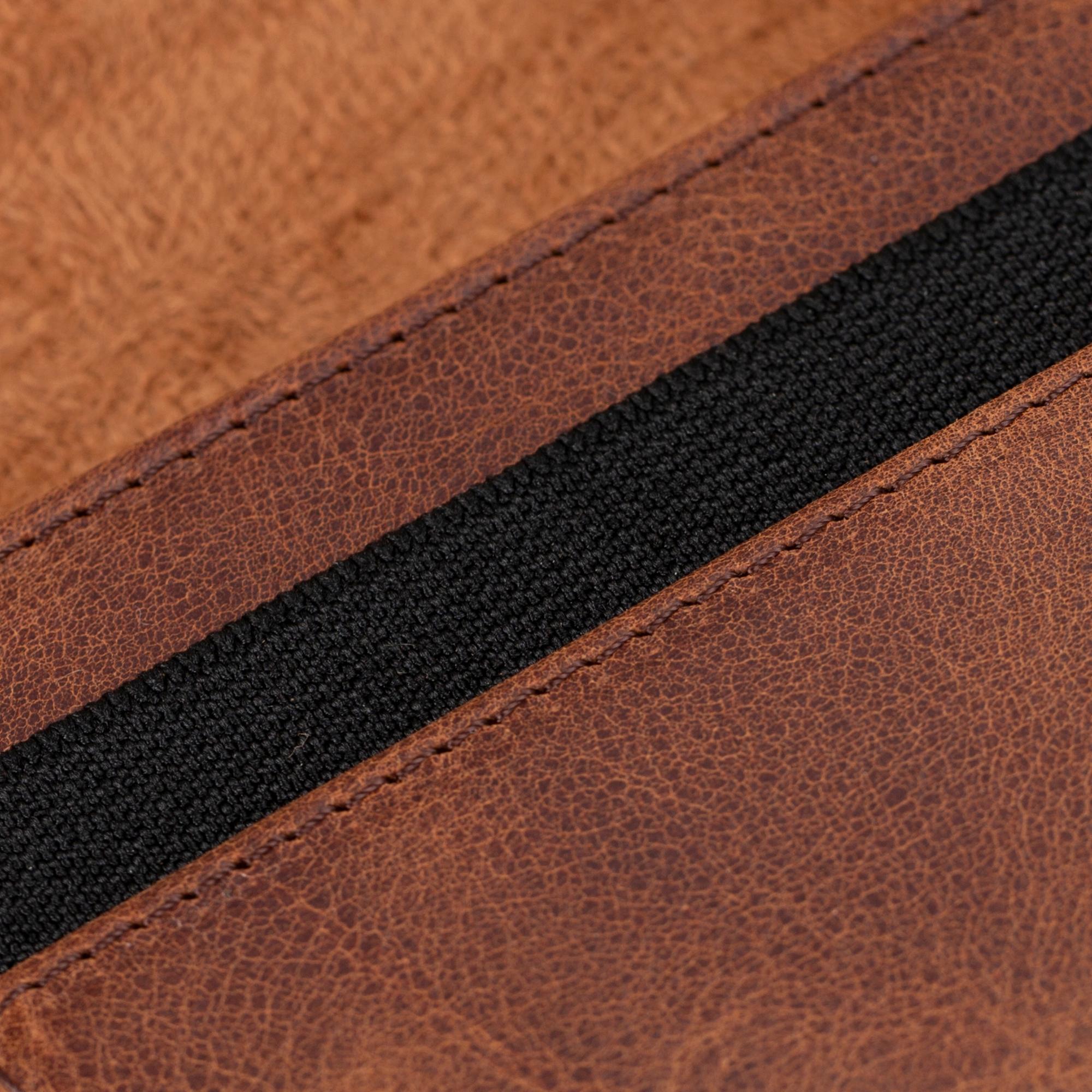 Yonkers Security Belt-Mounted Leather Phone Holster